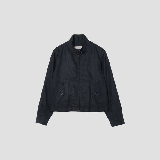 DENSE LINEN POPLIN BLOUSON