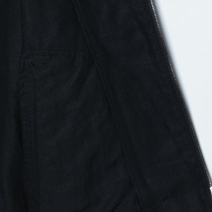 DENSE LINEN POPLIN BLOUSON
