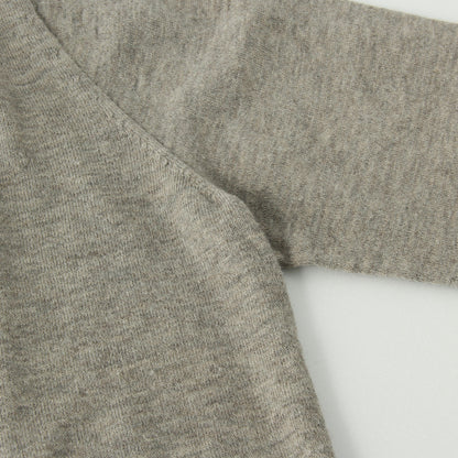WOOL COTTON CARDIGAN KNIT