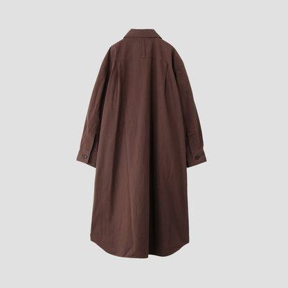 COTTON TWILL DRESS