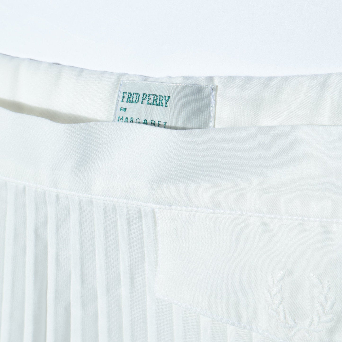 POLYESTER COTTON POPLIN(FRED PERRY FOR MARGARET HOWELL) SKIRT
