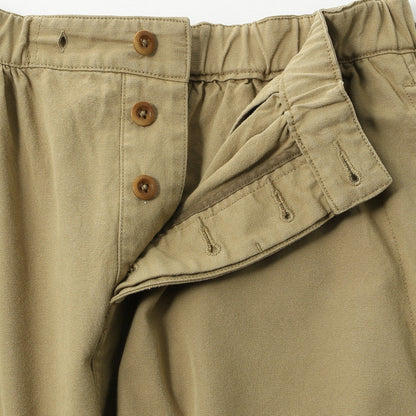 COTTON WOOL CANVAS SKIRT