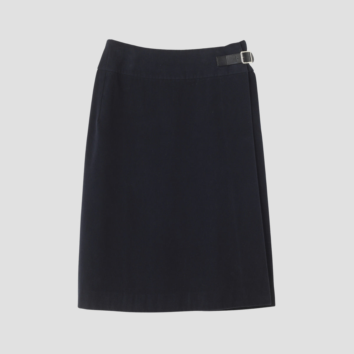 STRETCH MOLESKIN SKIRT