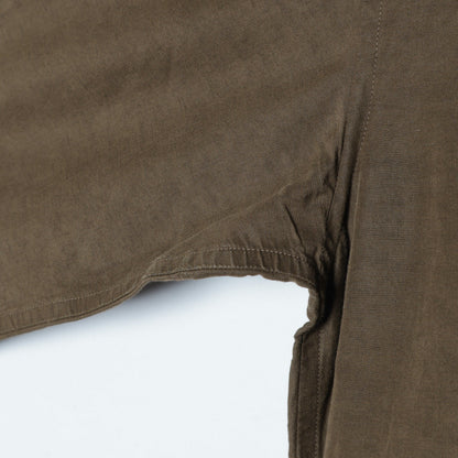 FINE PLAINWEAVE COTTON LINEN DRESS