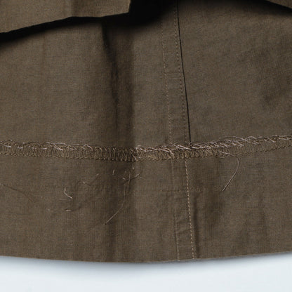 FINE PLAINWEAVE COTTON LINEN DRESS
