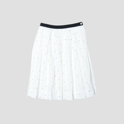 SPOT PRINT BATISTE SKIRT