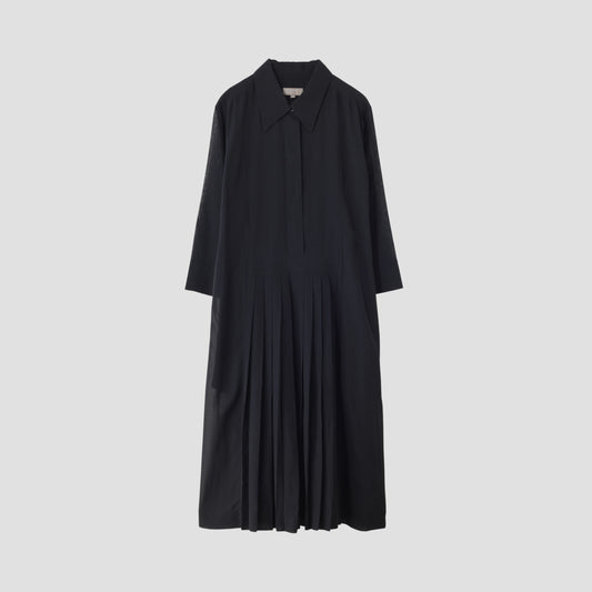 FINE COTTON SILK DRESS