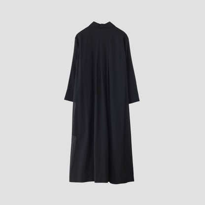FINE COTTON SILK DRESS