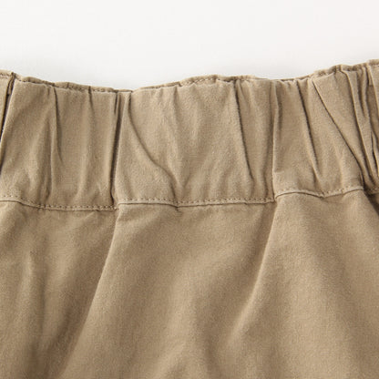 COTTON PLAIN WEAVE SKIRT
