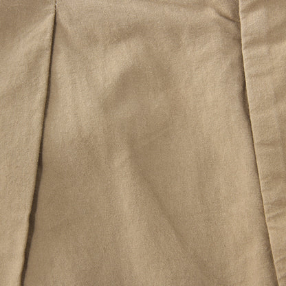 COTTON PLAIN WEAVE SKIRT