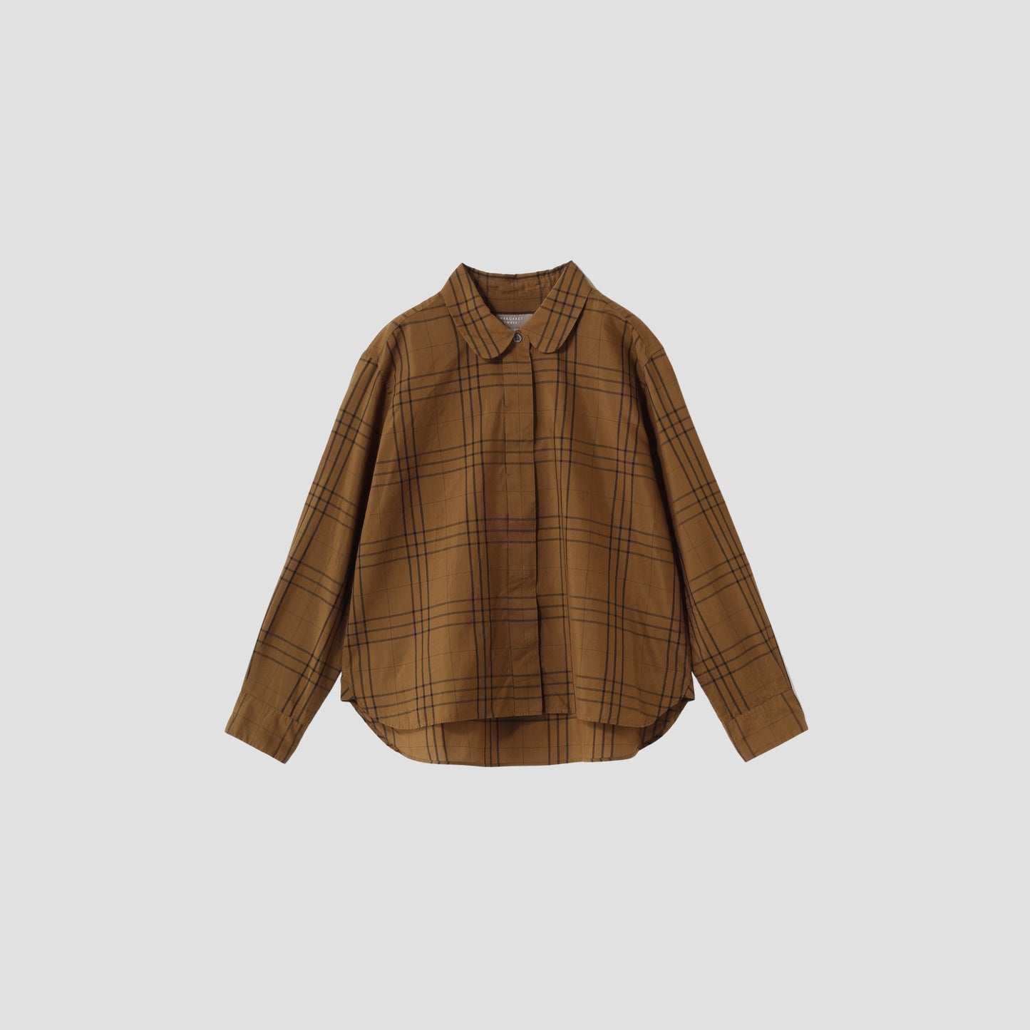 COTTON SILK CHECK SHIRT