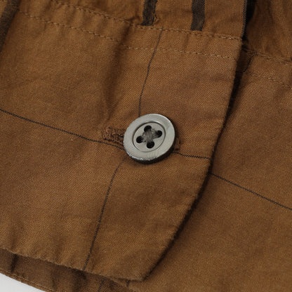 COTTON SILK CHECK SHIRT
