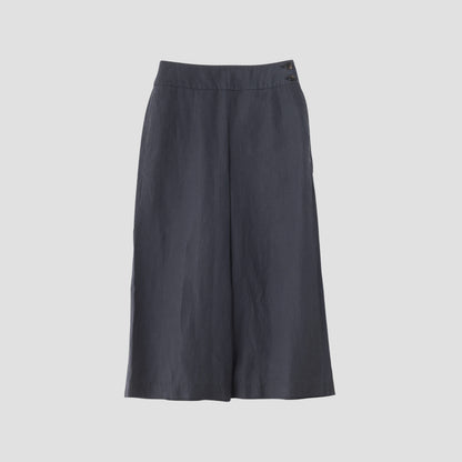 HIGH DENSE LINEN TROUSERS
