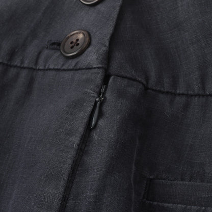 HIGH DENSE LINEN TROUSERS