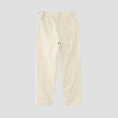 NATURAL DENIM TROUSERS