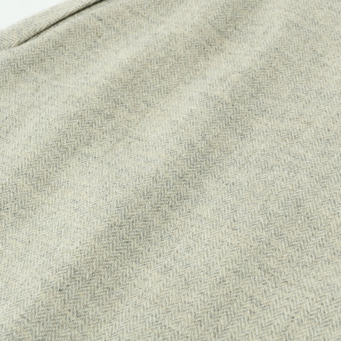 TINY HERRINGBONE WOOL SKIRT