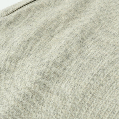 TINY HERRINGBONE WOOL SKIRT