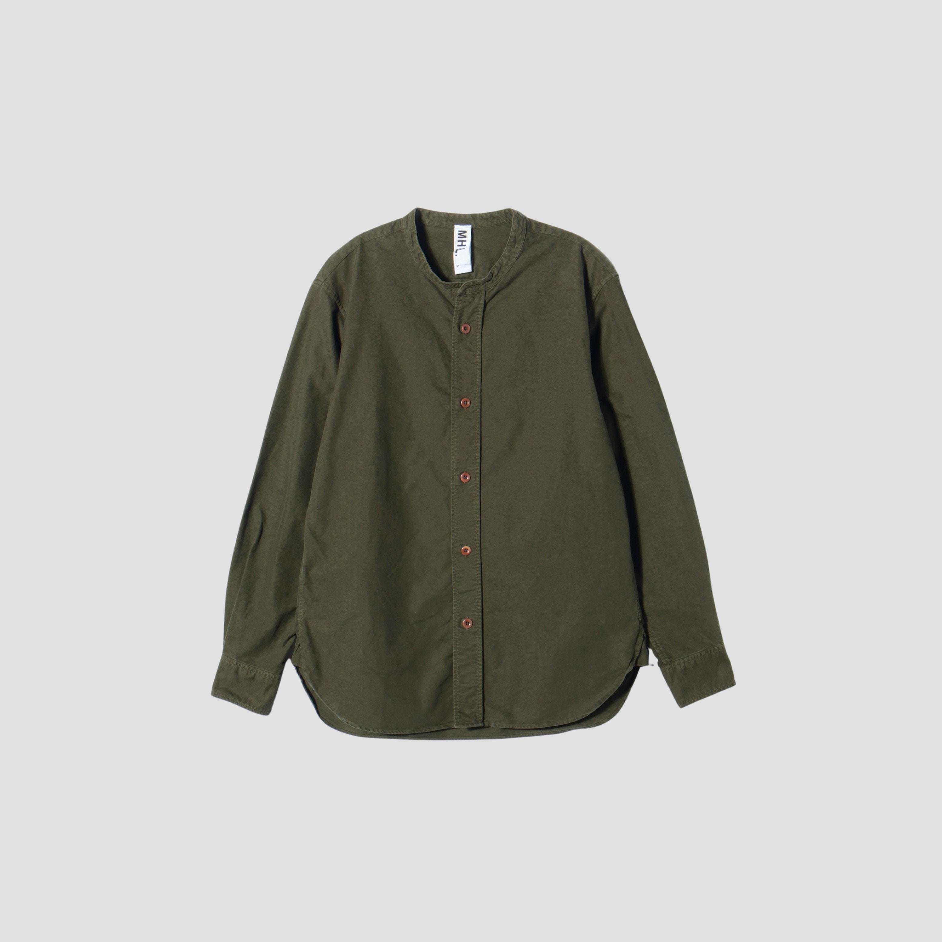 MARGARET HOWELL | PIECE DYED WASHED COTTON SHIRT | シャツ – ReLIKE