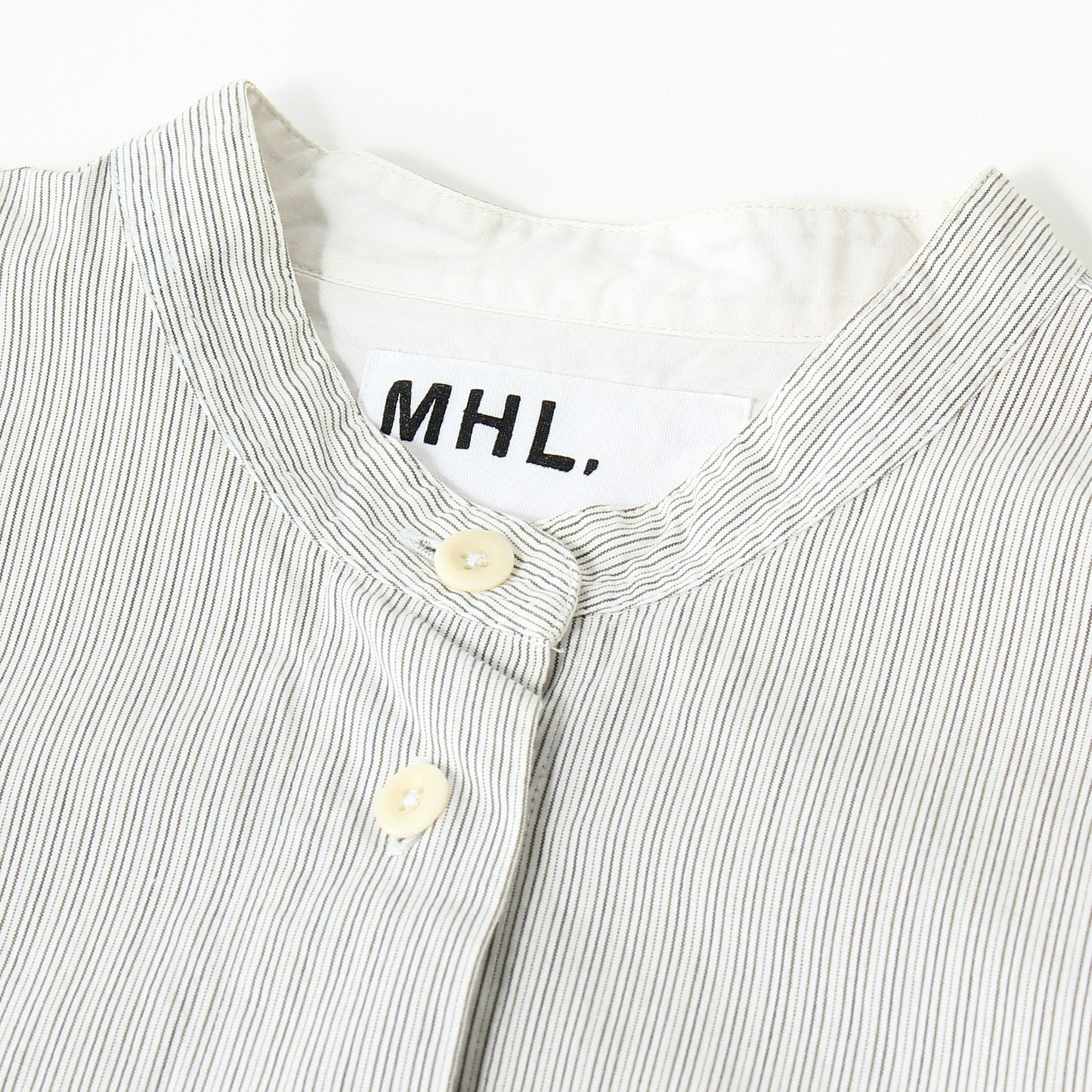 NATURAL SEERSUCKER STRIPE SHIRT