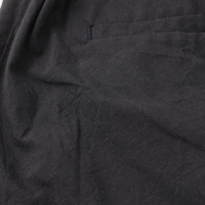 MATT COTTON SILK POPLIN TROUSERS