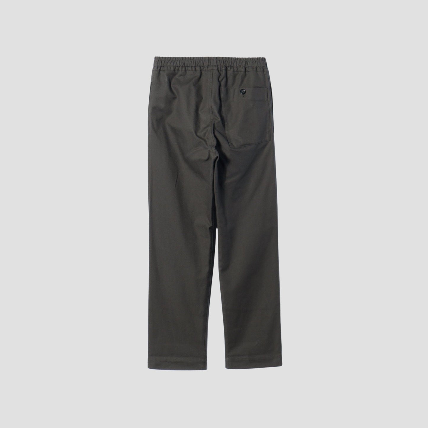 DENSE COTTON TWILL TROUSERS