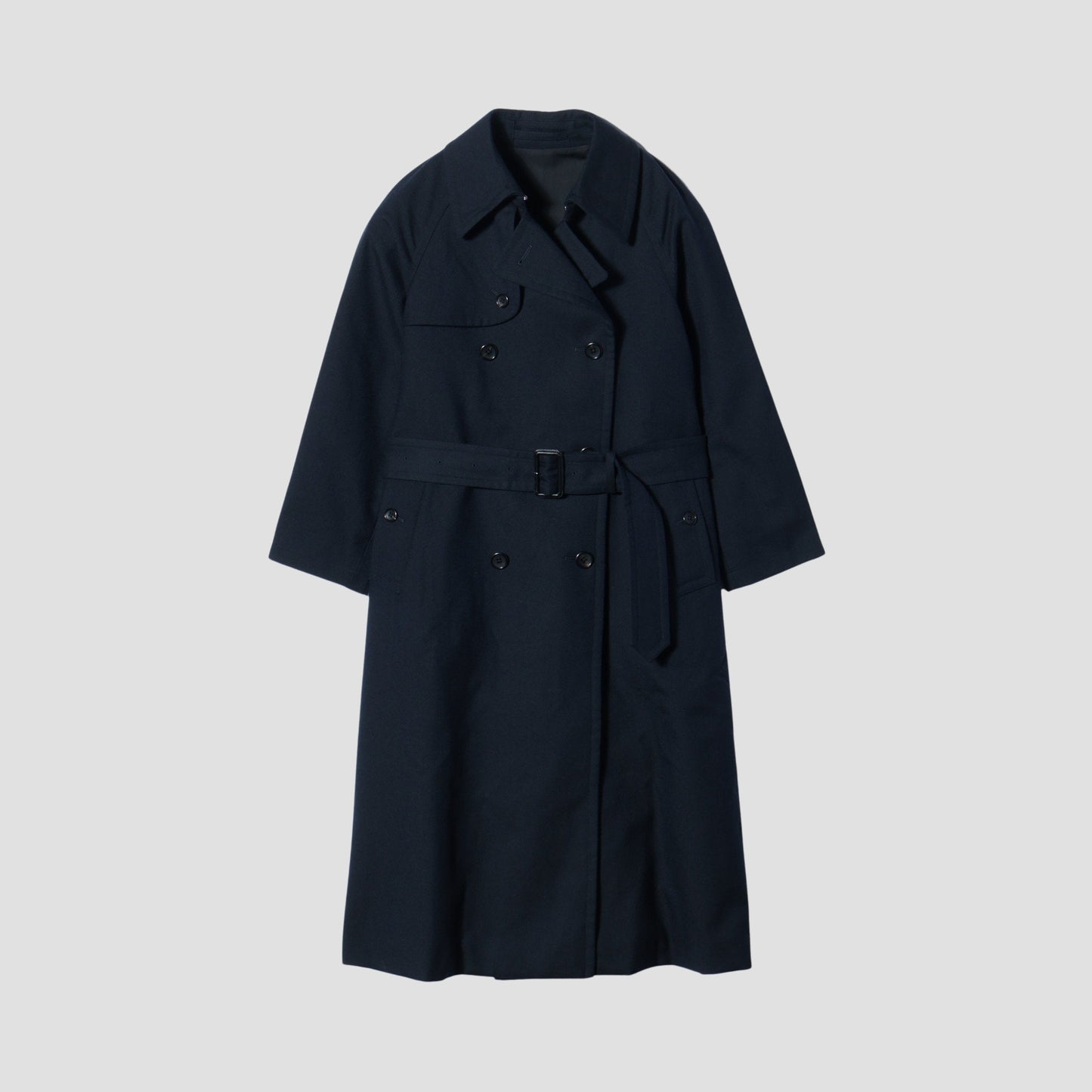 WASHED SERGE COAT
