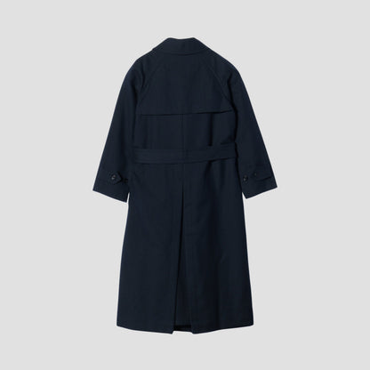 WASHED SERGE COAT