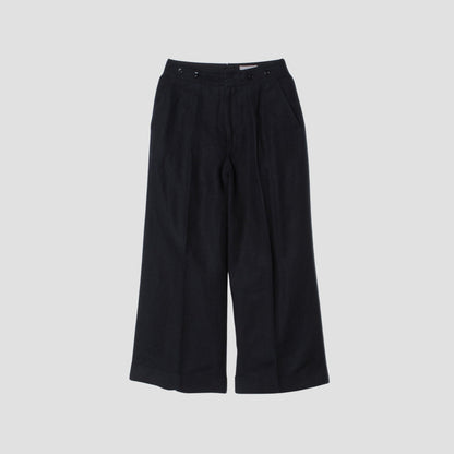 LINEN HOPSACK TROUSERS