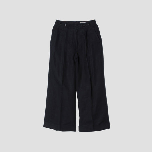 LINEN HOPSACK TROUSERS