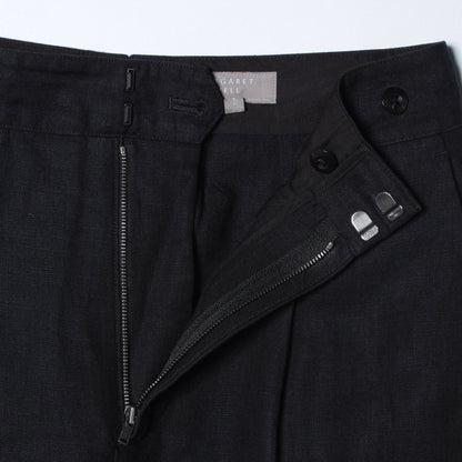 LINEN HOPSACK TROUSERS