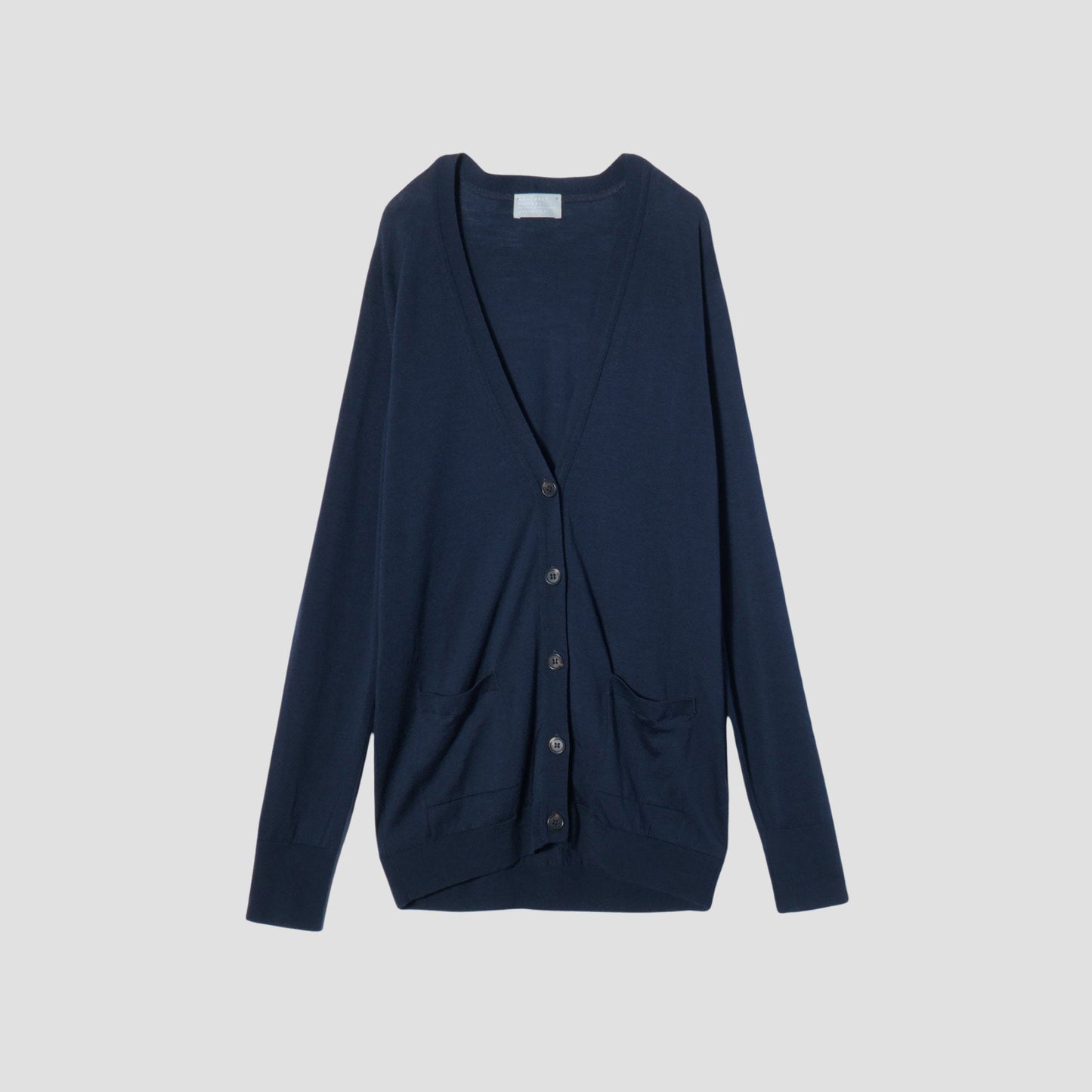 BASIC MERINO CARDIGAN KNIT