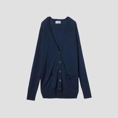 BASIC MERINO CARDIGAN KNIT
