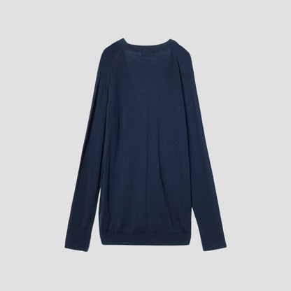 BASIC MERINO CARDIGAN KNIT