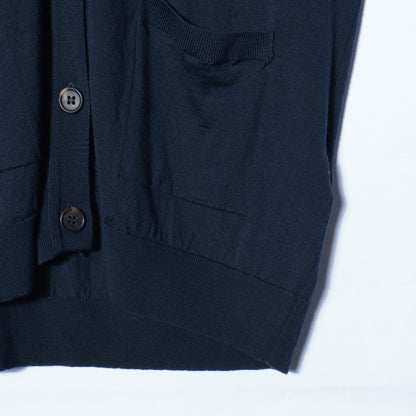 BASIC MERINO CARDIGAN KNIT