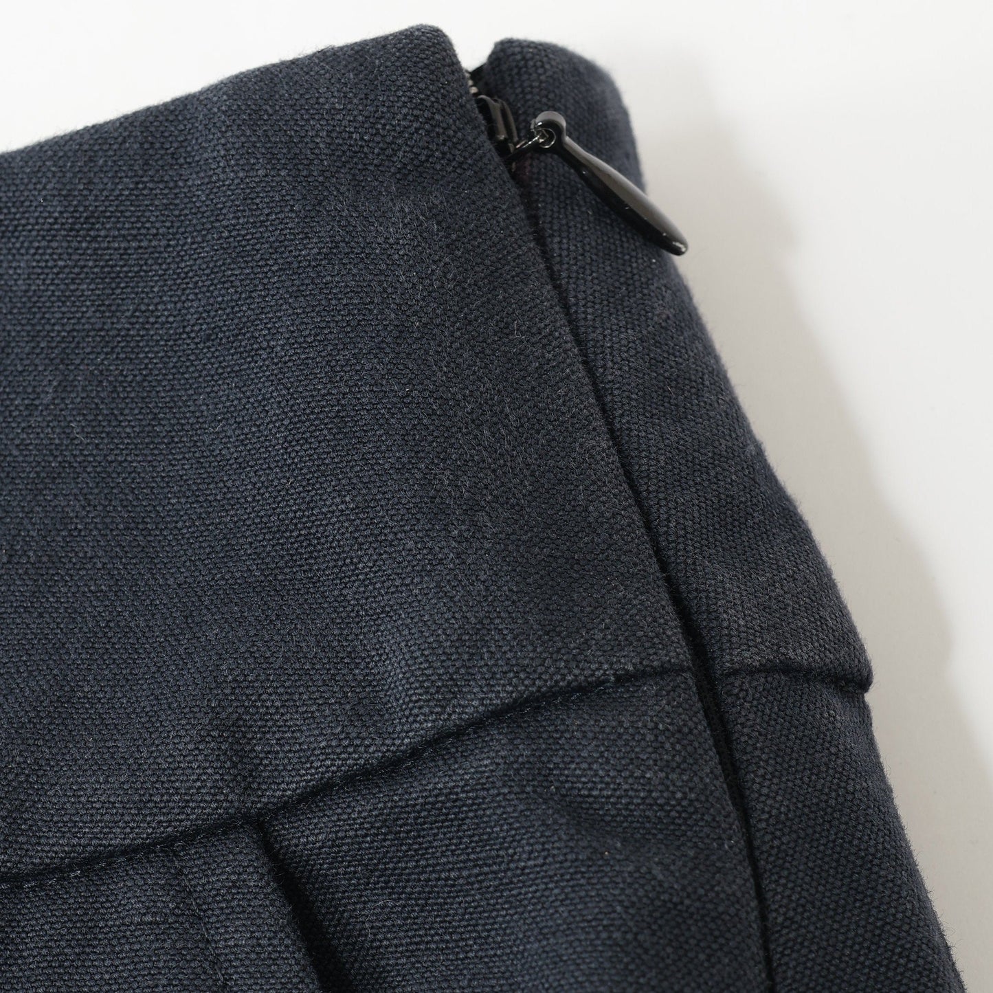COTTON LINEN CANVAS SKIRT