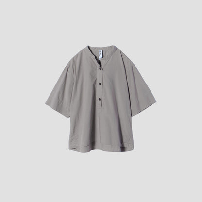 COTTON RAMIE POPLIN SHIRT