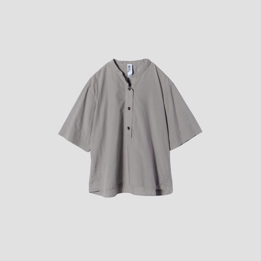 COTTON RAMIE POPLIN SHIRT