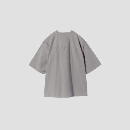 COTTON RAMIE POPLIN SHIRT