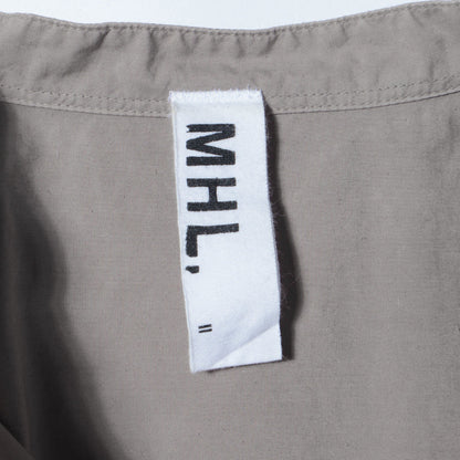 COTTON RAMIE POPLIN SHIRT
