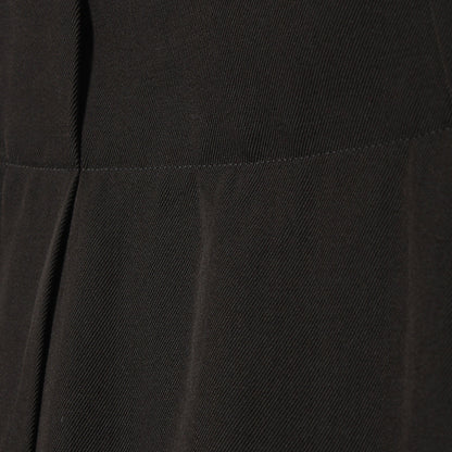 COMPACT COTTON WOOL SKIRT
