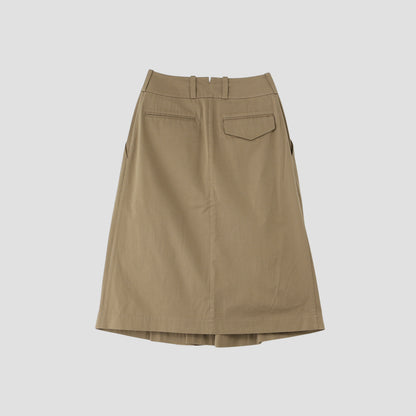 HIGHDENSE COTTON TWILL SKIRT