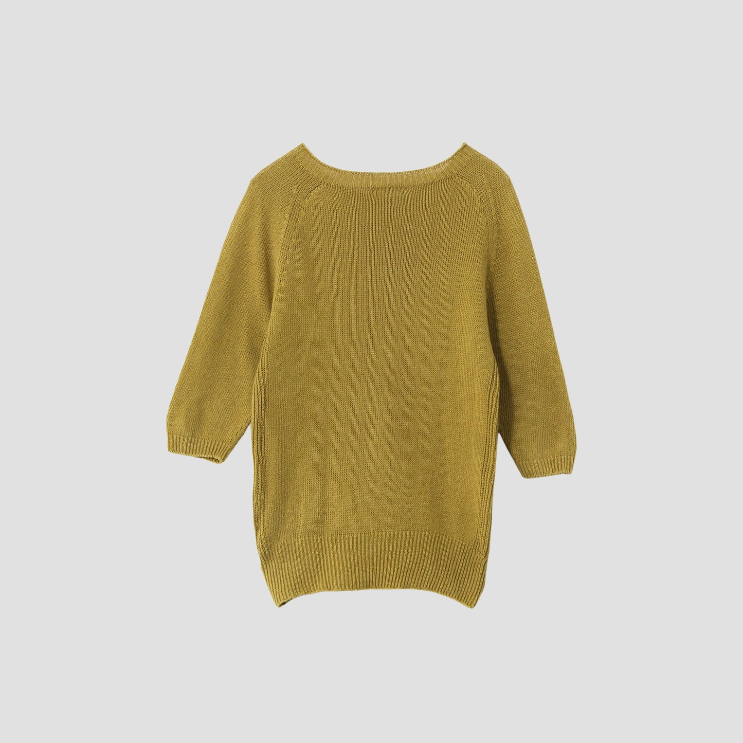 LINEN COTTON JUMPER KNIT