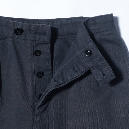 RAISED COTTON DRILL TROUSERS
