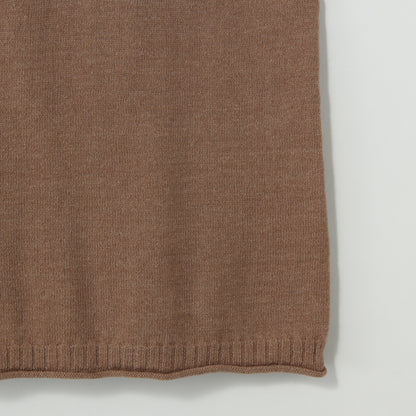 FADED COTTON WOOL KNIT