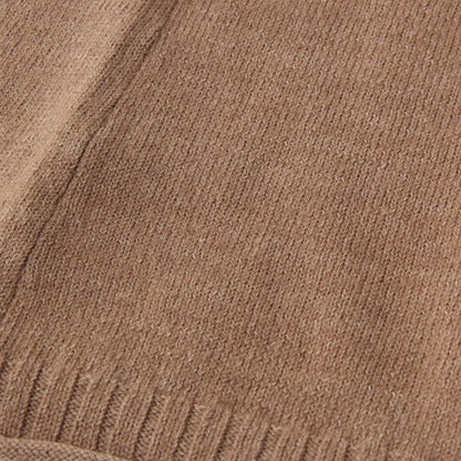 FADED COTTON WOOL KNIT