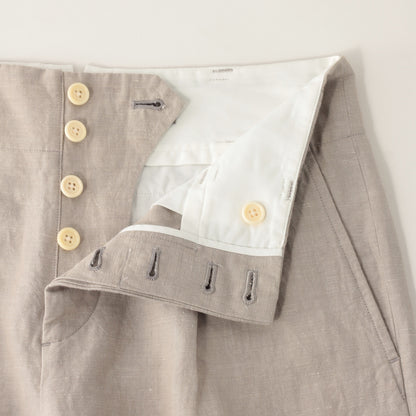 COTTON LINEN TROUSERS