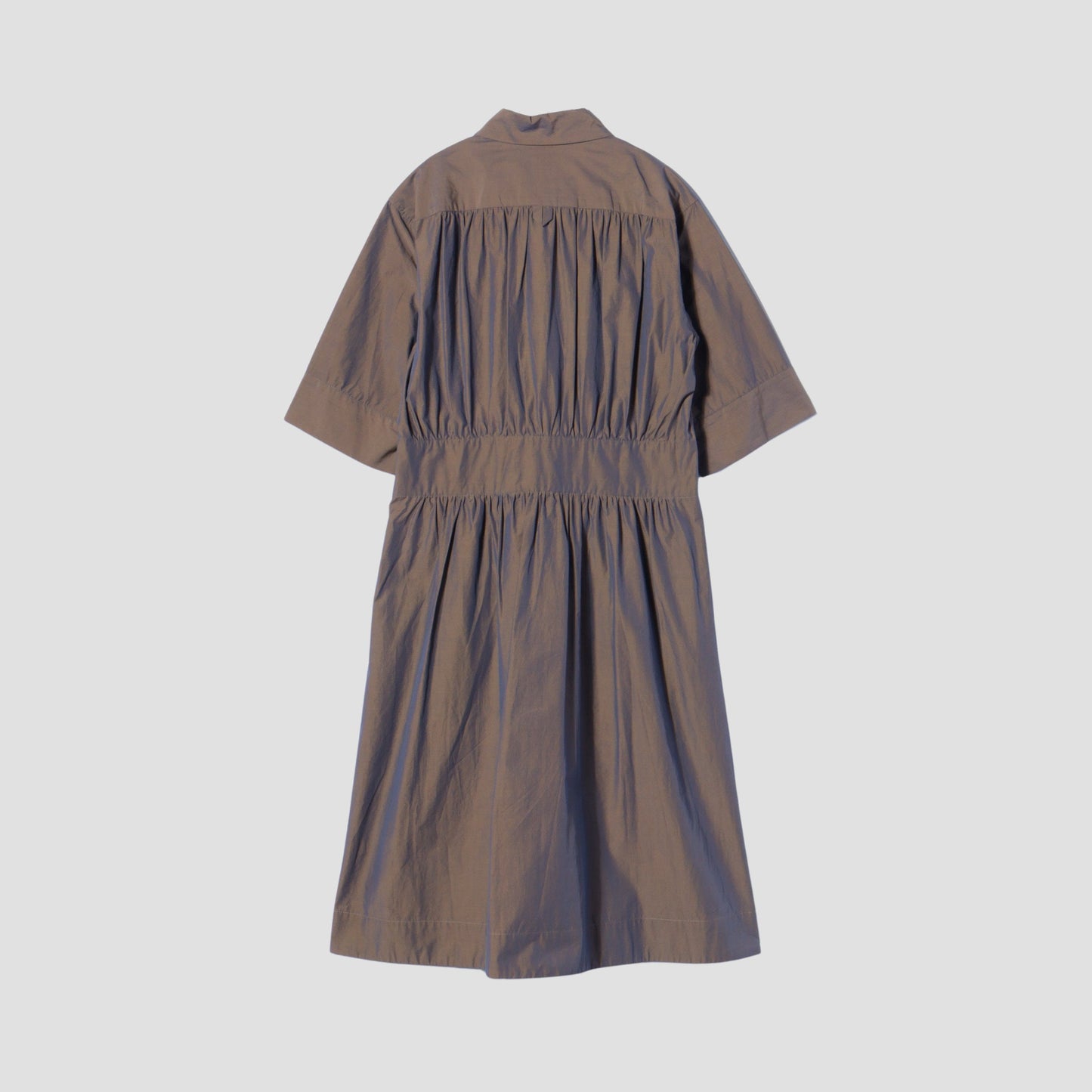 FINE COTTON CHAMBRAY DRESS