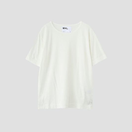 GARMENT DYE COTTON SLUB JERSEY