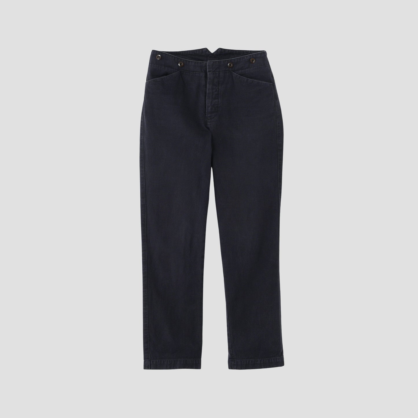 FADED TWILL TROUSERS