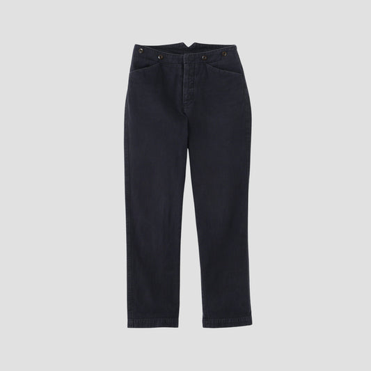 FADED TWILL TROUSERS